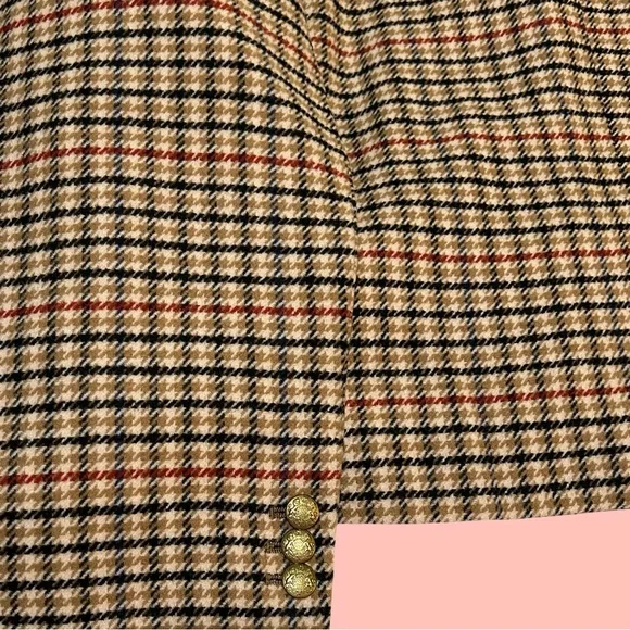 NWT! J. CREW DOUBLED BUTTON BLAZER IN LT KHAKI, BRICK RED. FULL LINING, PLUS 24 - Picture 10 of 15